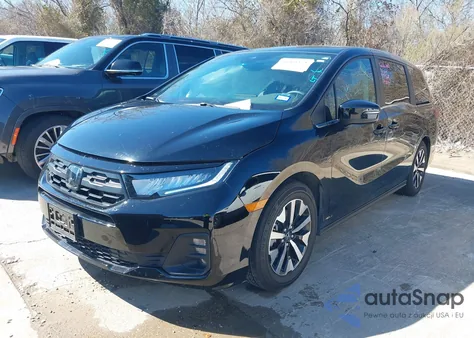 2025 Honda Odyssey Ex-L z USA, uszkodzony, nr VIN 5FNRL6H65SBO88431